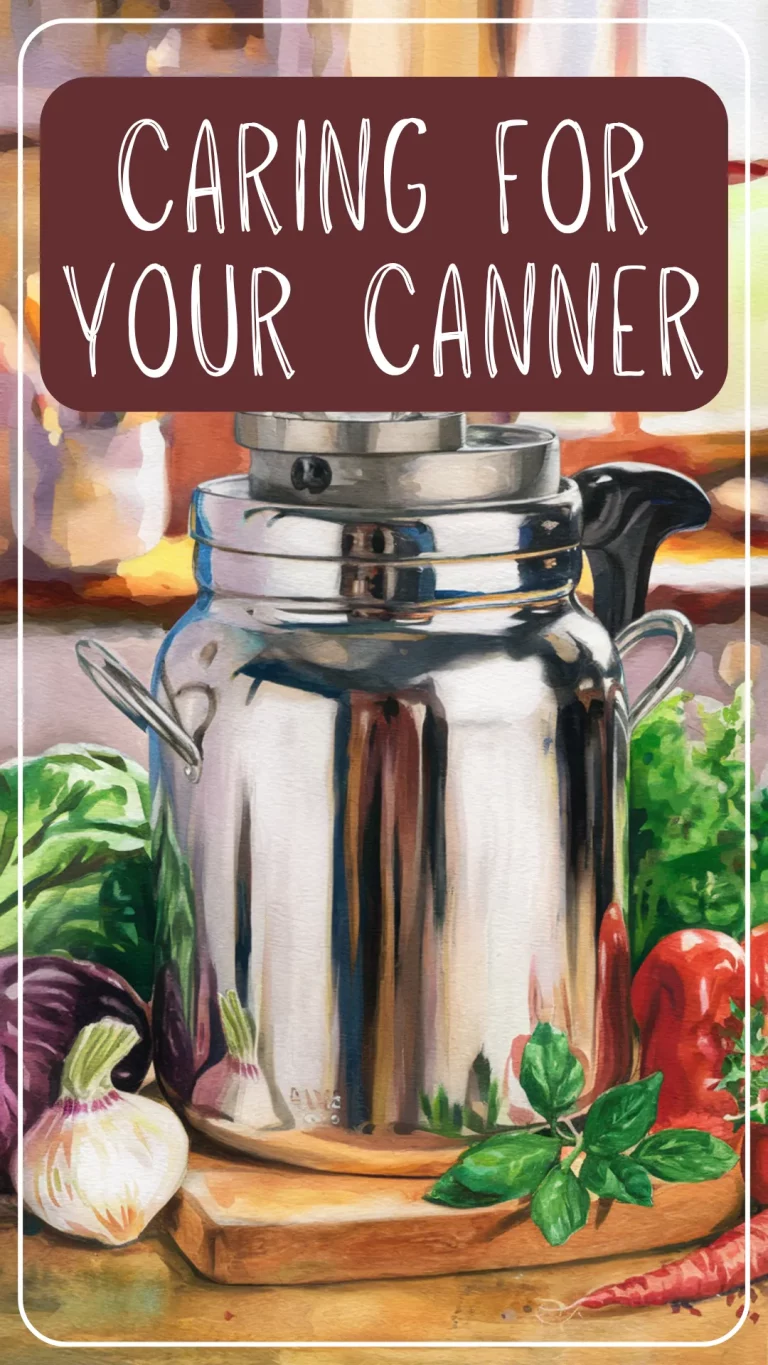 Keep your pressure canner in top shape with this easy maintenance guide! Learn how to clean it, when to test your dial gauge, how to store it properly, and when to replace parts. 🛠️🫙 #PressureCanning #CanningForBeginners #HomeCanning #CanningTips #FoodPreservation