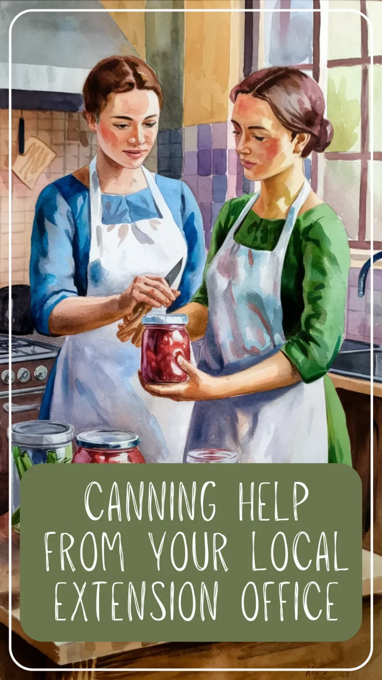 Wondering what a local extension office is or how it helps with canning? This guide explains what they do, how they can test your pressure canner, and all the other free resources they offer! 🏡🫙 #CanningTips #HomeCanning #ExtensionOffice #FoodPreservation #BeginnerCanner