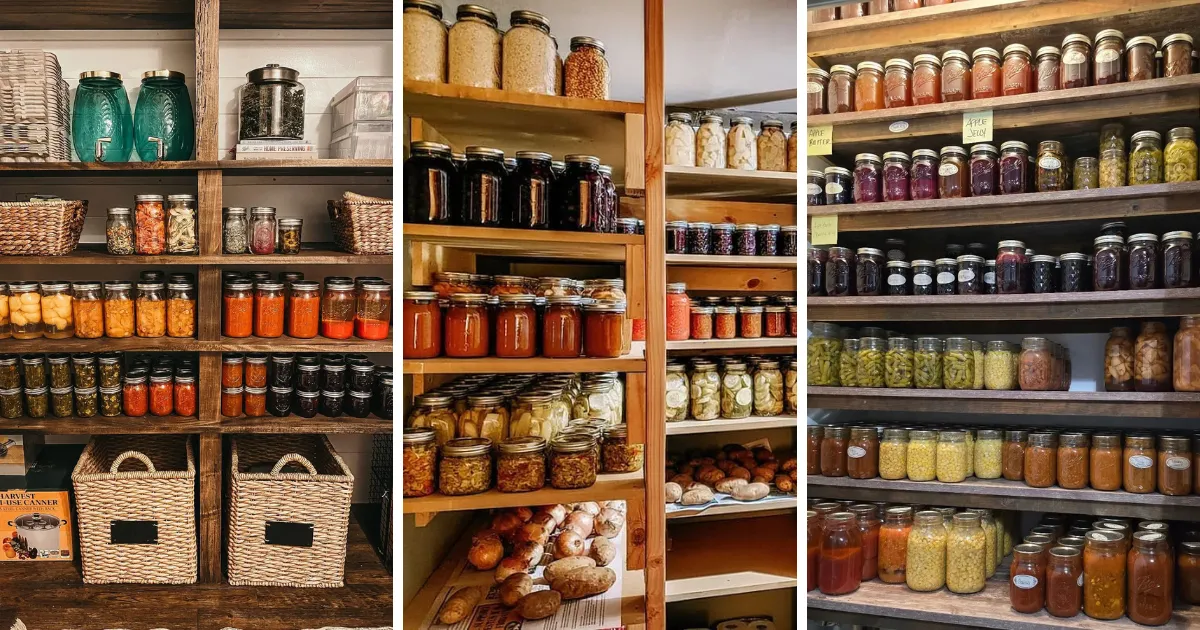 Dreaming of neat rows of home-canned food in your own pantry? Learn how to create a canning pantry that’s safe, organized, and beautiful — even if you’re short on space. #CanningForBeginners #Homesteading #PantryOrganization