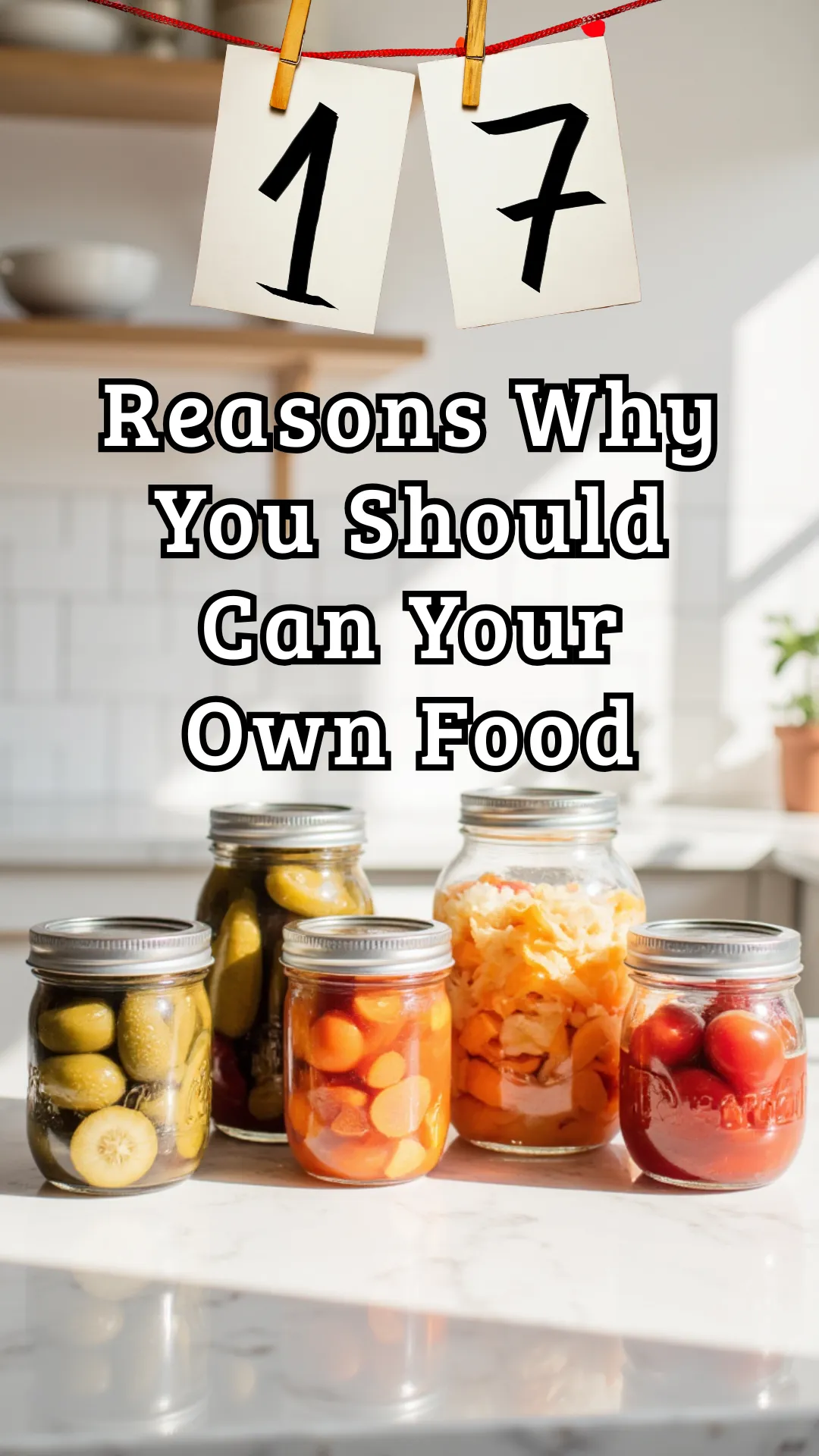 Ever wonder why people still spend their weekends filling jars when grocery shelves are full? It turns out canning isn’t just about saving money — it’s about family, food security, creativity, and a quiet kind of pride. These 17 heartfelt reasons will make you fall in love with the art of home canning all over again. #CanningForBeginners #HomeCanning #PreservingFood