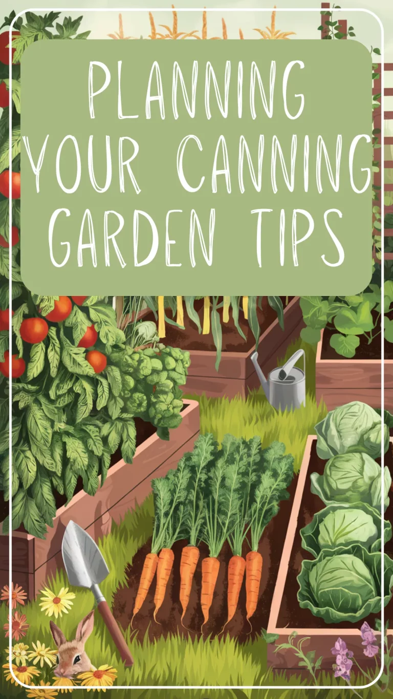 Want to grow a canning garden that fills your pantry with jars you’ll actually use? This guide to recipe-based garden planning is perfect for a self sufficient garden setup. A must-read for canning for beginners! 🫙🌿
