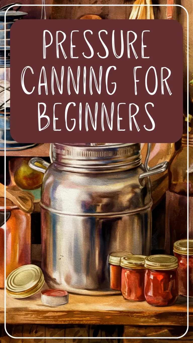 Want to can vegetables, soups, and meats at home? This beginner’s guide to pressure canning covers everything you need to know—equipment, safety, step-by-step instructions, and easy recipes to get started!